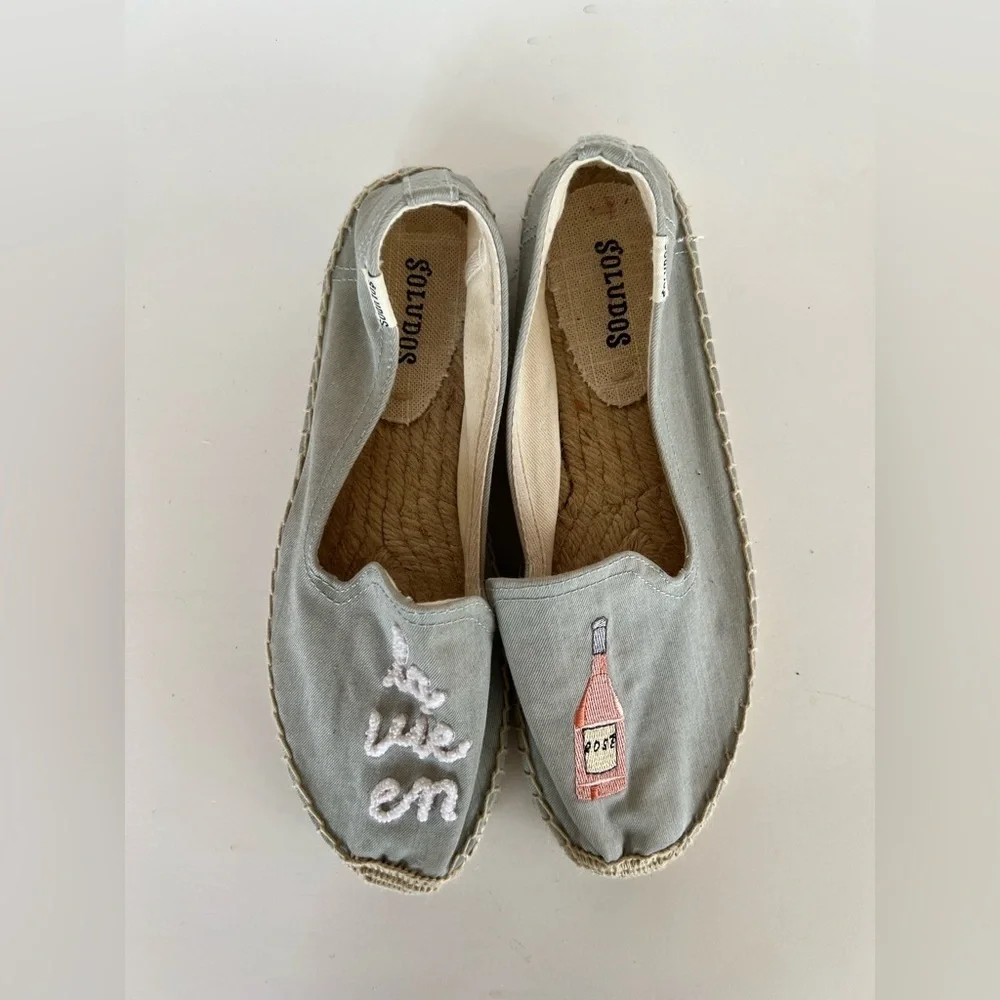 Soludos pale blue